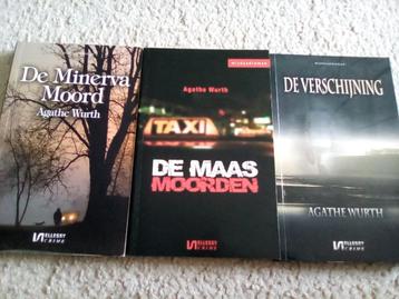 3x Agathe Wurth De Maasmoorden, Verschijning, Minerva Moord beschikbaar voor biedingen