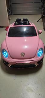 Roze Elektrische Kinderauto Volkswagen Beetle Dune, Ophalen, Gebruikt