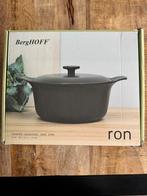 BerfHOFF kookpot gietijzer zwart 24cm PFAS vrij, Huis en Inrichting, Keuken | Potten en Pannen, Ophalen of Verzenden, Zo goed als nieuw