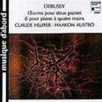 Debussy Œuvres Pour Deux Pianos & Pour Piano À Quatre Mains, Cd's en Dvd's, Cd's | Klassiek, Ophalen of Verzenden, Modernisme tot heden
