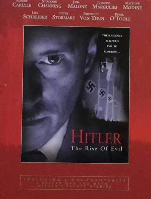 DVD- Hitler - The Rise of Evil, Cd's en Dvd's, Dvd's | Documentaire en Educatief, Gebruikt, Oorlog of Misdaad, Vanaf 12 jaar, Ophalen of Verzenden