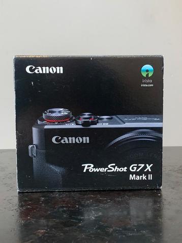 Canon PowerShot G7 X Mark II beschikbaar voor biedingen