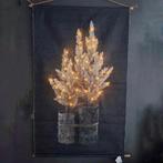 Wanddoek Kerstboompjes met ledverlichting, Sappemeer, Bij, Nieuw, Ophalen of Verzenden