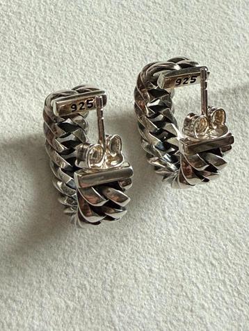 Chain oorbel buddha to buddha zilver NIEUW beschikbaar voor biedingen