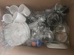GRATIS!!! Doos vol glazen/servies, Verzamelen, Glas en Borrelglaasjes, Ophalen of Verzenden, Gebruikt, Overige typen