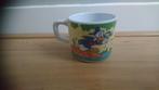 Melamine kinder beker mokje bekertje met oor Donald Duck, Overige materialen, Gebruikt, Ophalen of Verzenden, Overige stijlen