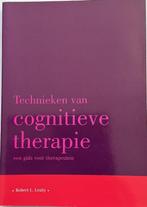 Technieken van Cognitieve Therapie. Leahy, Klinische psychologie, Zo goed als nieuw, L. Leahy, Ophalen of Verzenden