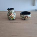 2x Gouda pzh met paddestoelen, Antiek en Kunst, Ophalen of Verzenden