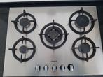 Siemens Gaskookplaat - 5 pits - RVS, Witgoed en Apparatuur, Kookplaten, Gebruikt, Ophalen of Verzenden, Inbouw, Gas