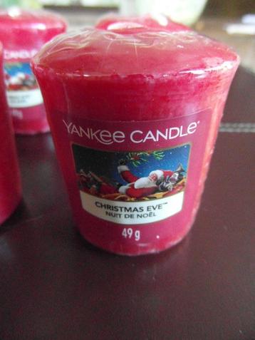 Yankee Candle  "CHRISTMAS EVE"  10x Votives beschikbaar voor biedingen