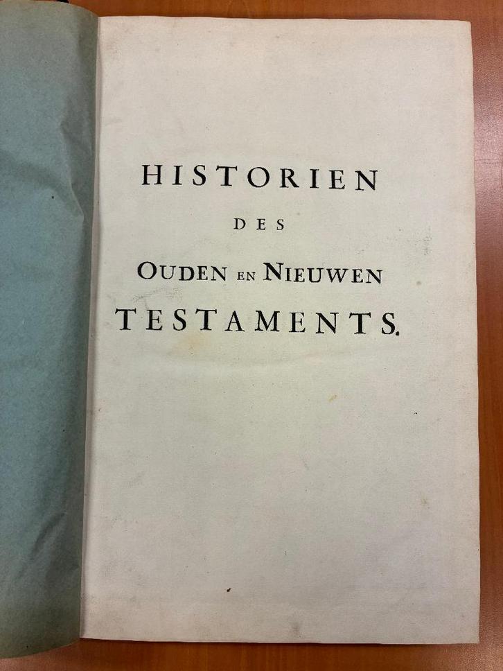 Mortier Bijbel - Historie des Ouden en Nieuwen Testaments, Boeken, Godsdienst en Theologie, Gelezen, Christendom | Katholiek, Christendom | Protestants
