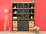 Buffetkast Iron Mango black, leverbaar in meerdere maten., Huis en Inrichting, Kasten | Overige, Ophalen of Verzenden, Nieuw
