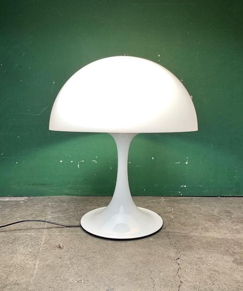 Tafellamp Raak D-2128 mushroom - vintage retro lamp design, Huis en Inrichting, Lampen | Tafellampen, Gebruikt, 50 tot 75 cm, Kunststof