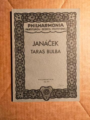 Janacek - Taras Bulba (pocketeditie studiepartituur) beschikbaar voor biedingen