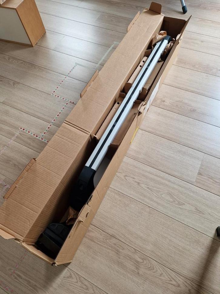 Originele Volkswagen dakdragers Golf 7 (VII) 5-deurs, Auto diversen, Dakdragers, Zo goed als nieuw, Ophalen