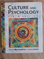 Culture and psychology, sixth edition, Ophalen of Verzenden, Zo goed als nieuw