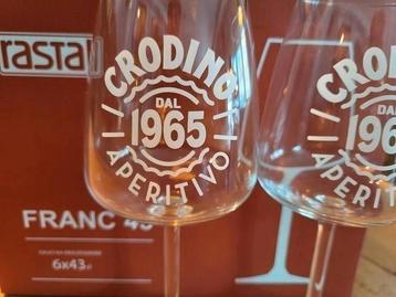 DOOS CRODINO GLAZEN NIEUW beschikbaar voor biedingen
