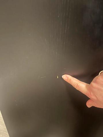 Malm bureau ikea zwart - afbeelding 5