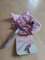 Pink Ribbon set ( nieuw), Sieraden, Tassen en Uiterlijk, Armbanden, Nieuw, Overige materialen, Ophalen of Verzenden, Roze