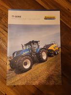 Tractor folder New Holland T7 serie, Ophalen of Verzenden, Zo goed als nieuw