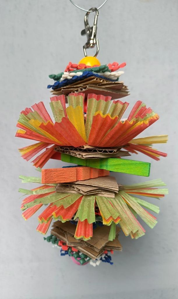 vogelspeeltje: Tokkie, Dieren en Toebehoren, Vogels | Toebehoren, Nieuw, Speelgoed, Ophalen of Verzenden