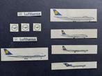 Diverse Lufthansa zegels (labels) LU69), Verzamelen, Ophalen of Verzenden, Gebruikt, Kaart, Foto of Prent