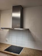 Bosch afzuigkap rvs 90 cm, Ophalen, Wandschouwkap, Zo goed als nieuw, 600 tot 800 m³ per uur
