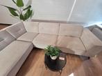 NR.04 Moderne Beige Merk Hoekbank~ Refurbished model, 250 tot 300 cm, 100 tot 125 cm, Hoekbank, Ophalen of Verzenden
