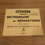 Dictionnaire de réparations Citroën 2cv 4x4 Sahara HERDRUK, Citroën, Ophalen of Verzenden, Zo goed als nieuw