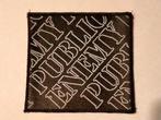 Public enemy patch vintage metal muziek embleem, Ophalen of Verzenden, Nieuw, Kleding
