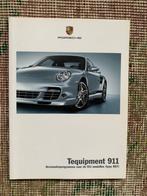 Brochure Porsche 911 997 MK1 Tequipment 2008 Nederlands, Boeken, Auto's | Folders en Tijdschriften, Nieuw, Porsche, Ophalen of Verzenden