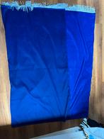 Donkerblauwe gordijnen met franje ( labro), Auto-onderdelen, Vrachtwagen-onderdelen, Ophalen of Verzenden, Gebruikt, DAF, Interieur en Bekleding