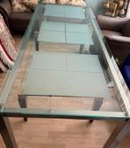 Glazen Eettafel, Huis en Inrichting, Tafels | Eettafels, 200 cm of meer, 50 tot 100 cm, Glas, Rechthoekig