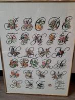 Mooie merklap Abc Flora en Fauna, Ophalen