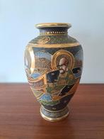 Satsuma vaas-Japan-antiek, Antiek en Kunst, Antiek | Vazen, Ophalen of Verzenden