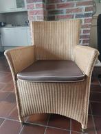 4 Lloyd Loom Eetkamerstoelen, Huis en Inrichting, Stoelen, Ophalen, Gebruikt, Overige kleuren, Zie foto's