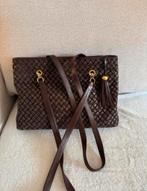 Bruine lederen  Bally Handtas, Ophalen of Verzenden, Gebruikt, Bruin, Handtas