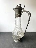 Juventa jugendstil tinnen karaf, Antiek en Kunst, Ophalen of Verzenden