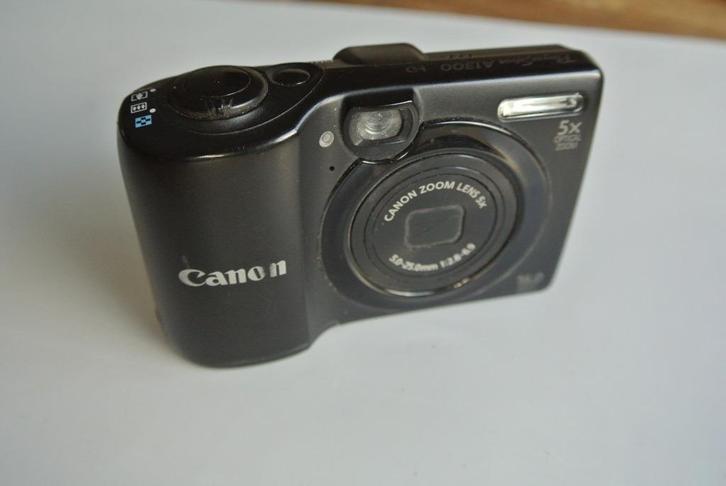 fotocamera CANON type A 1300 , mèt hoesje / tasje, Audio, Tv en Foto, Fotocamera's Digitaal, Gebruikt, Canon, Geen optische zoom