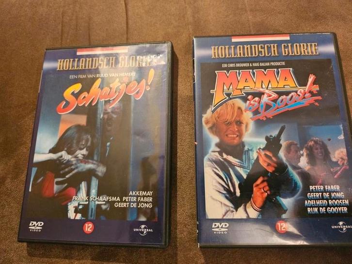 DVD's: Hollandsche Glorie - Schatjes! & Mama is boos, Cd's en Dvd's, Dvd's | Overige Dvd's, Gebruikt, Vanaf 12 jaar, Ophalen of Verzenden