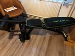 Tunturi halter fitness bankje met beentrainer., Ophalen, Zo goed als nieuw, Krachtstation