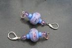 Nieuw hand gemaakte glas kralen oorbellen 6 cm, Overige materialen, Hangers, Overige kleuren, Nieuw