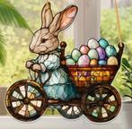 Raamhanger Paashaas op de fiets, Ophalen of Verzenden, Nieuw