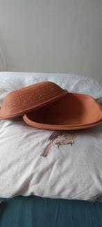 Römertopf braadpan, ongeveer 35 cm, Ophalen of Verzenden, Gebruikt