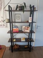 Industrieel wandrek/boekenkast, Ophalen, Zo goed als nieuw