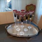 Kritalen hoge champagneglazen , uberfang kristal wolfach, Ophalen, Zo goed als nieuw