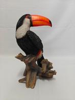 Toekan vogel op korte stam., Ophalen, Zo goed als nieuw