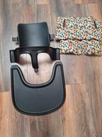 Zwarte babyset, playtray en kussenset van Stokke, Kinderen en Baby's, Ophalen, Zo goed als nieuw, Meegroeistoel, Stoelverkleiner