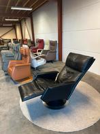 Relaxfauteuil XL , zwarte leren design relax fauteuil XL, Huis en Inrichting, Fauteuils, 2871SK, Mariansoliak8@gmail.com, Ophalen of Verzenden