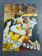 Moulin Rouge Wandplaat - Vintage Stijl, Ophalen of Verzenden